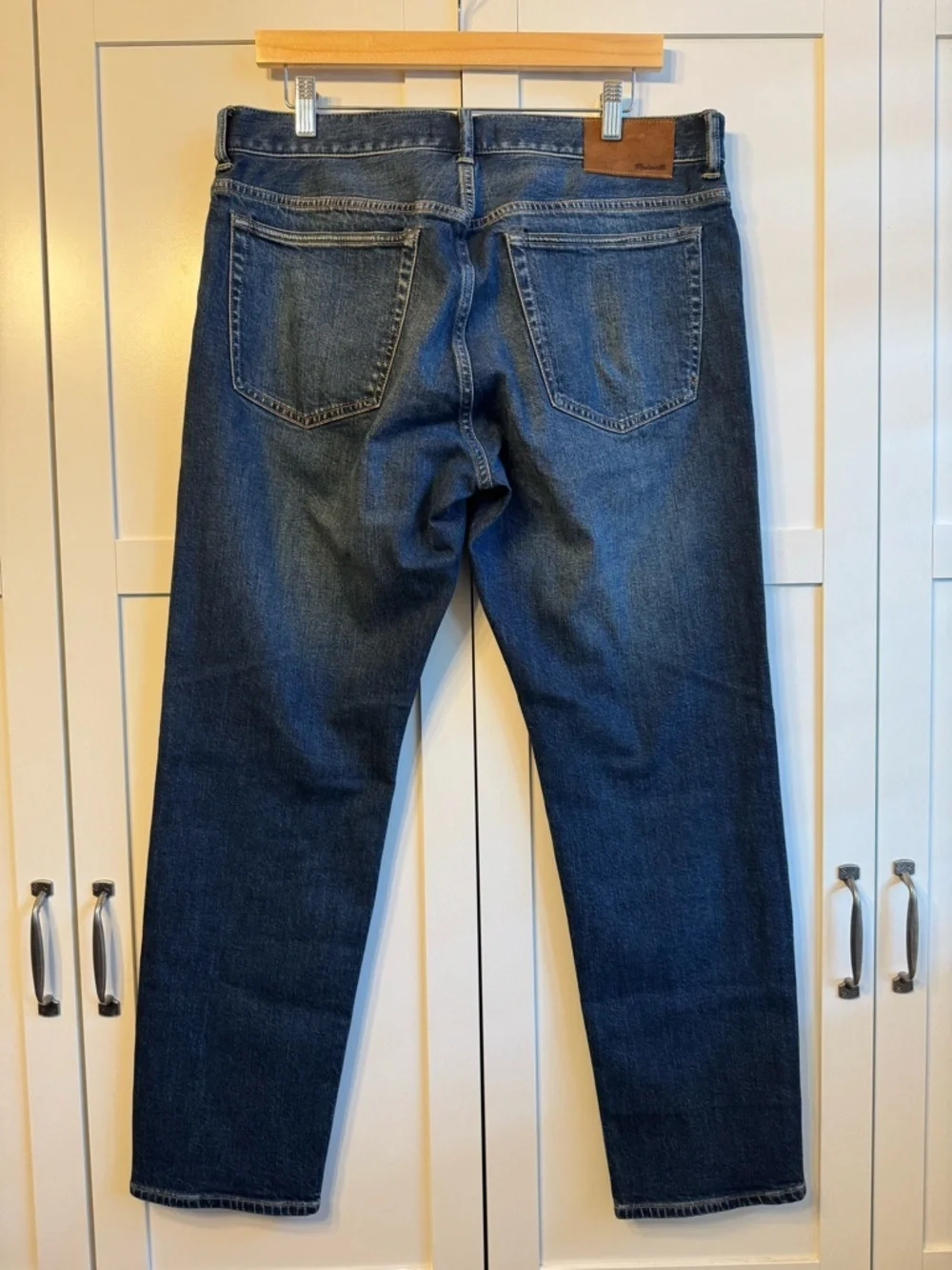 Madewell Athletic Fit Slim Jeans in Danden Wash Size 34x30